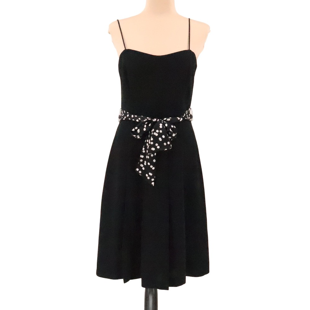 Jessica Howard | Dresses | Jessica Howard Fit Flare Dress Vintage 9s Womens Size 6 Black Pinup Rockabilly